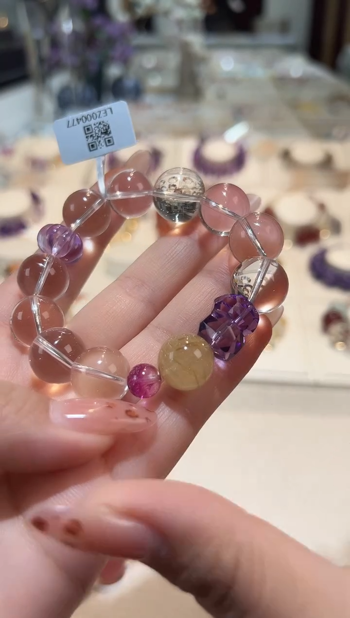 未镶嵌手串水晶手串