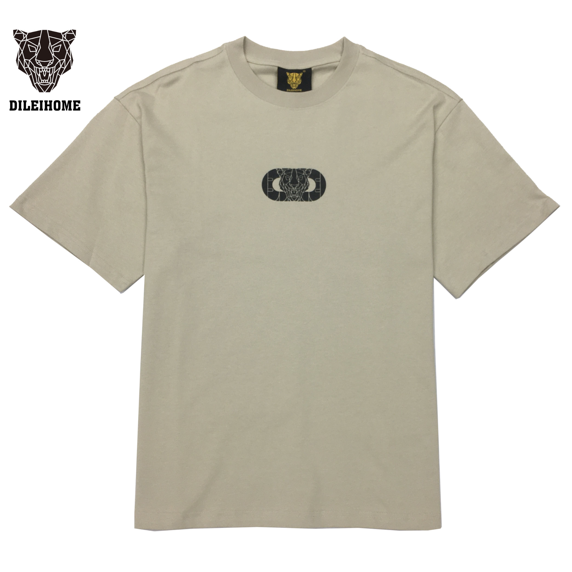 DILEI/帝垒直播13号24241011302短袖T恤夏季情侣百搭轻奢印花