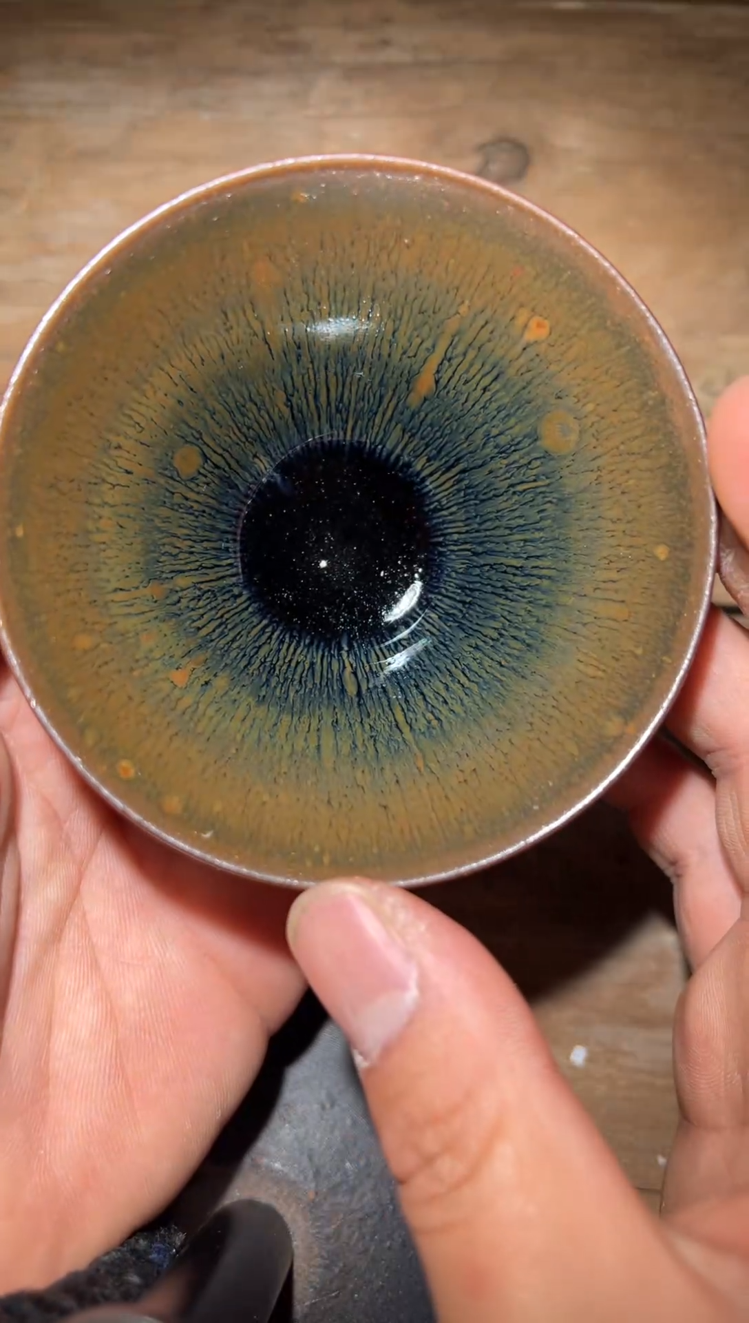 【闪购商品】茶盏老表精选柴烧257