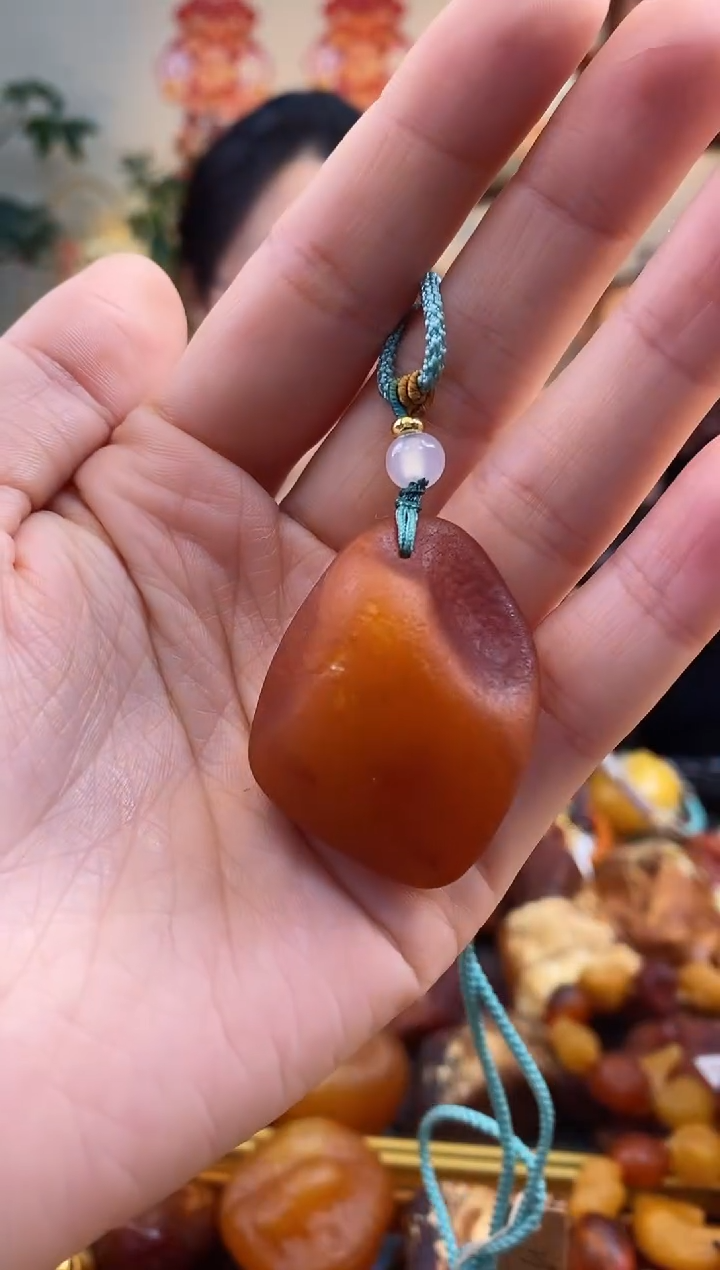 【闪购商品】琥珀颈饰未镶嵌吊坠