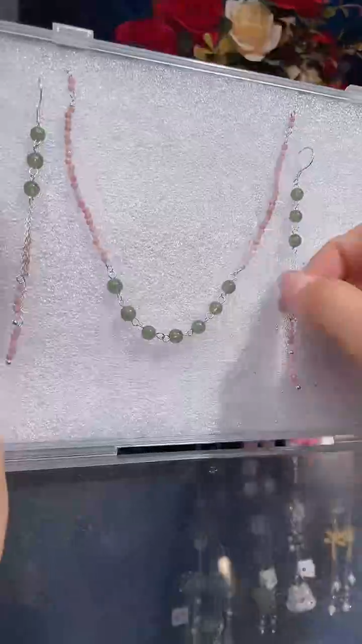 银S925镶嵌耳饰紫晶给***子 给你一下子
