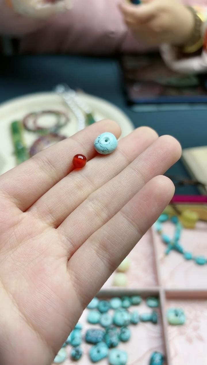 【闪购商品】玛瑙/玉髓配饰未镶嵌玛瑙0.9g配饰*1 YX