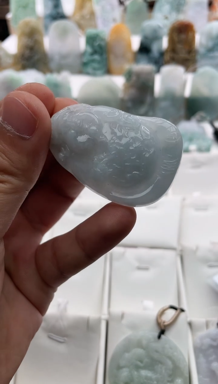 【闪购商品】翡翠颈饰未镶嵌..../1/15/124