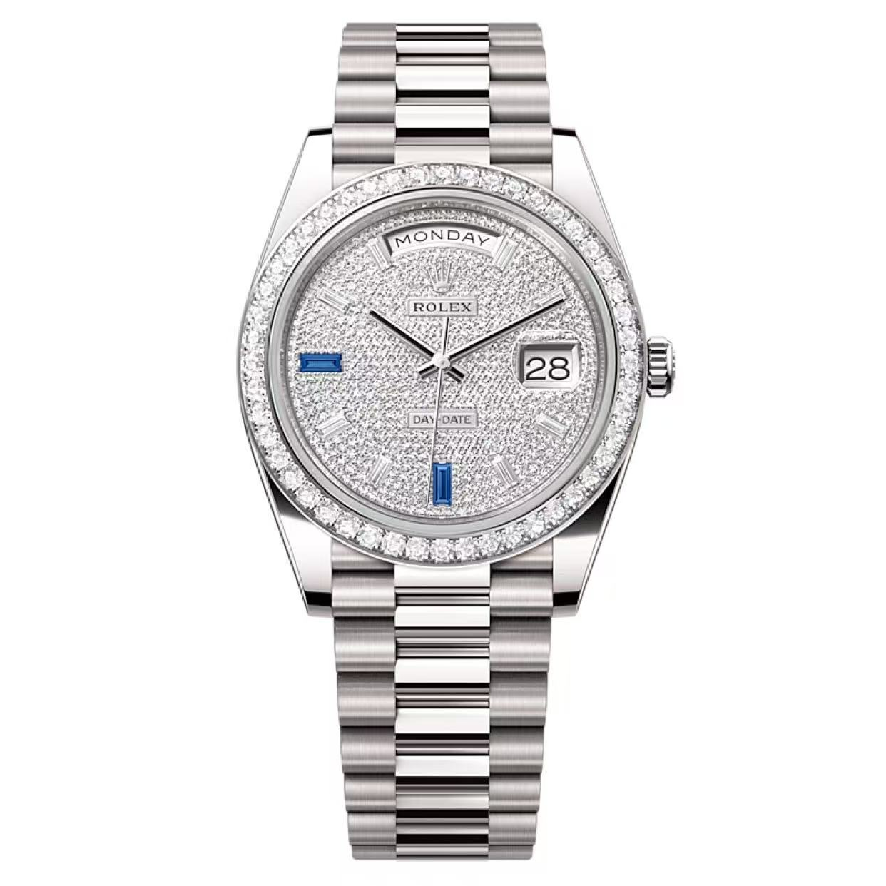 99新 Rolex/劳力士 哈奢馆/名表/劳力士/228349/星期日历/22年