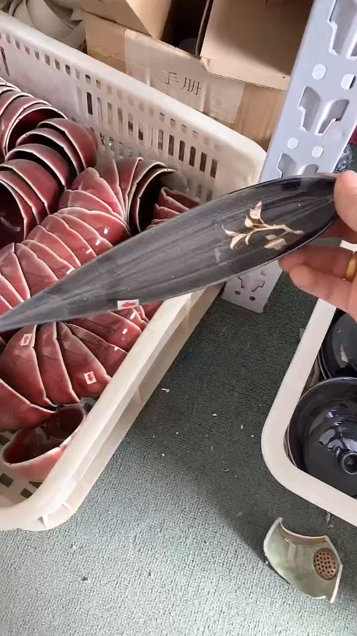 瓷片微瑕陶瓷茶具茶器