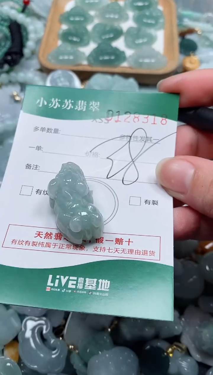 【闪购商品】翡翠颈饰未镶嵌闪购商品0128318
