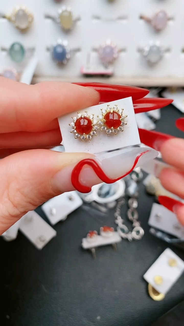 【闪购商品】翡翠戒指银S925镶嵌.....