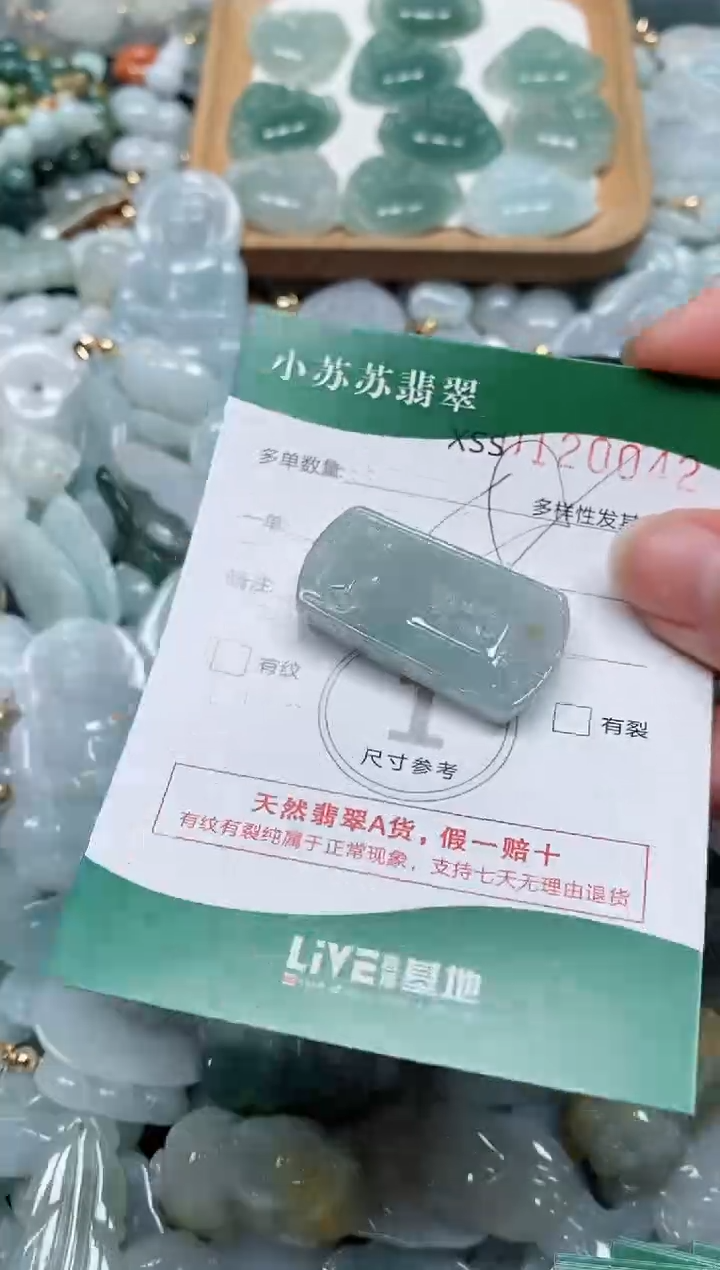 【闪购商品】翡翠颈饰未镶嵌闪购商品0120042