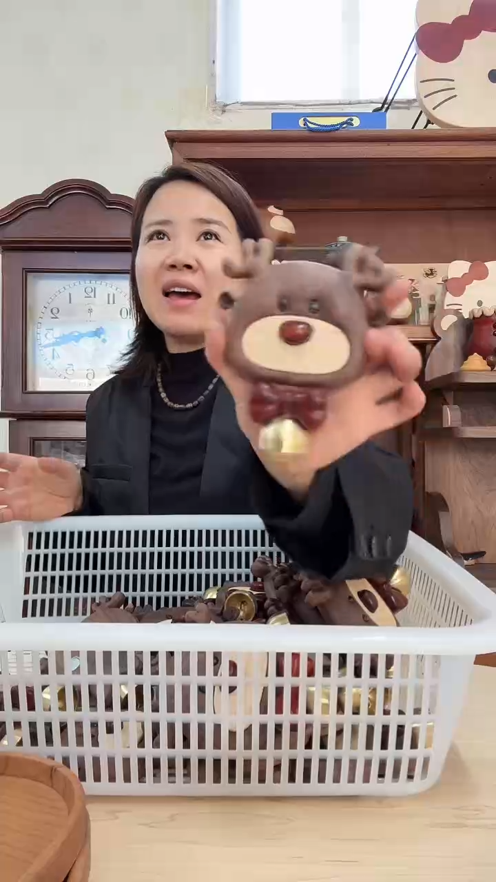 木麋鹿铃铛 瑕疵