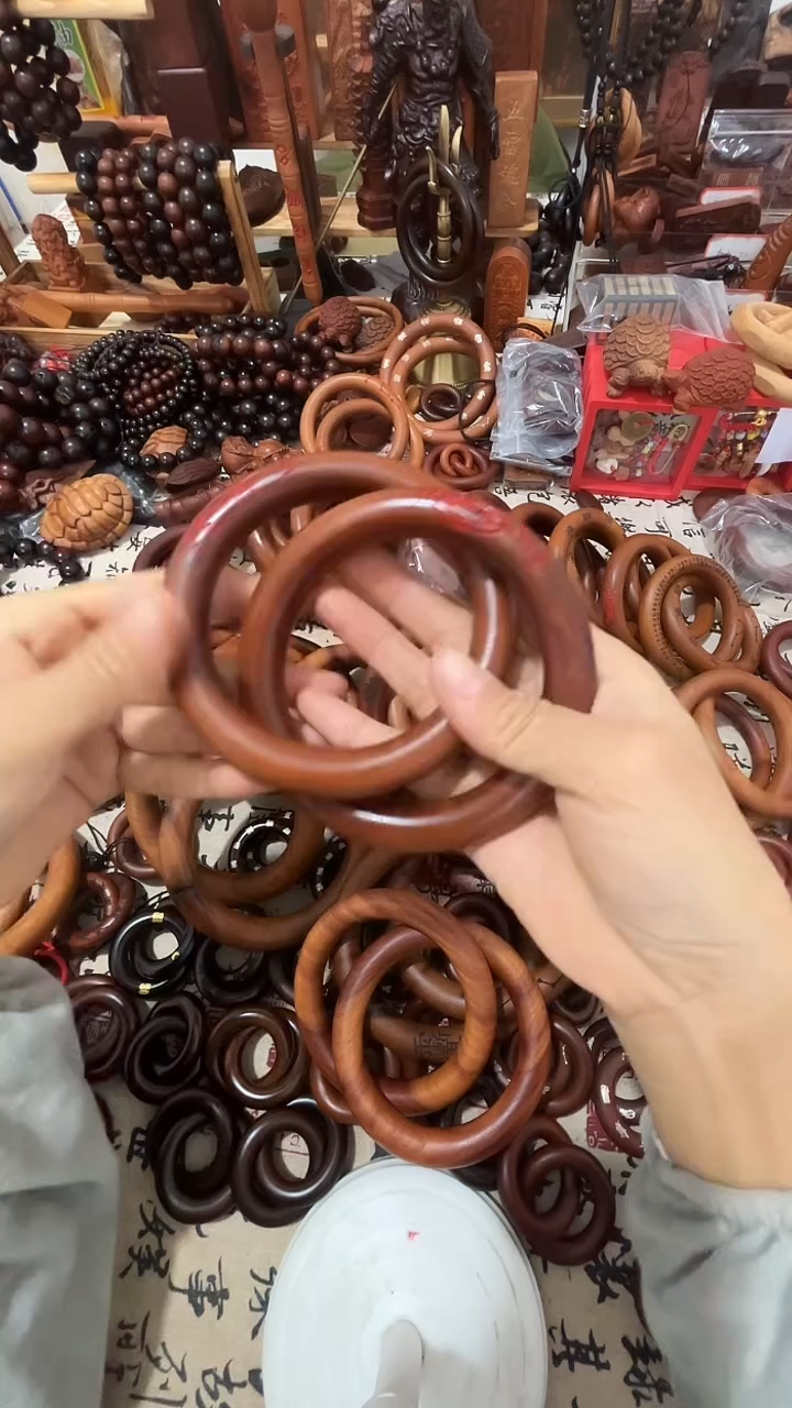 枣木乾坤圈老枣木80圈口福利