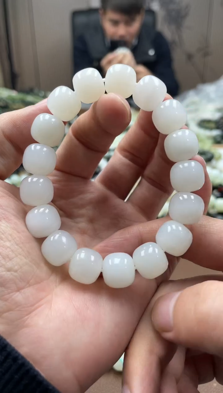 未镶嵌手串和田玉13老型