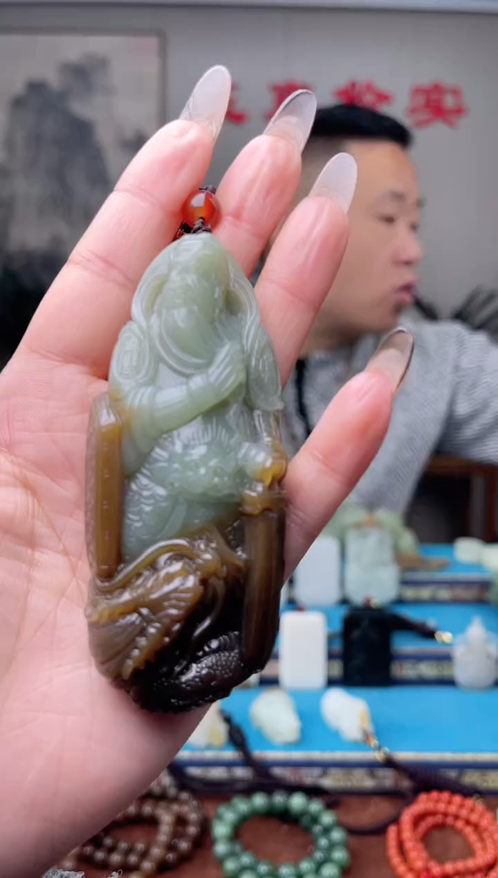 【闪购商品】和田玉挂件未镶嵌1