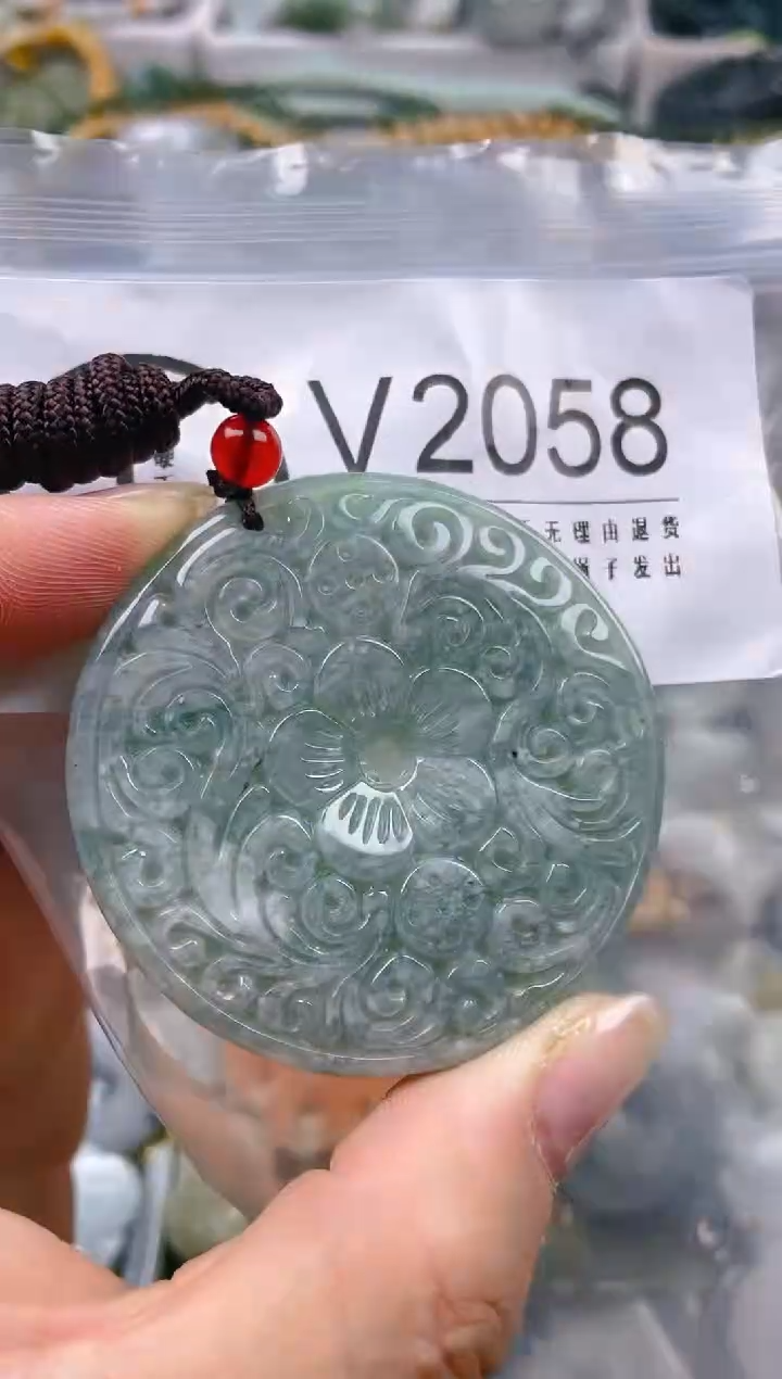 【闪购商品】翡翠颈饰未镶嵌/V/翡翠A货一图一物