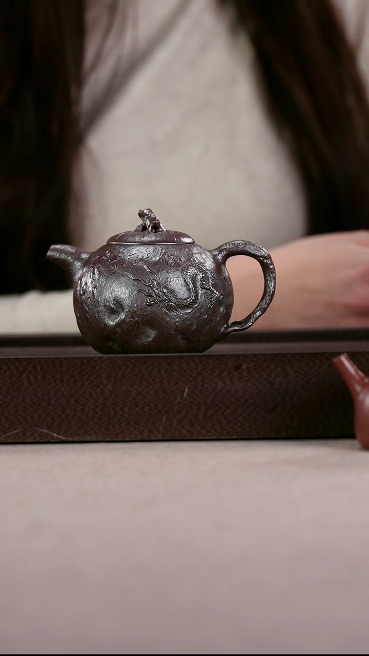 茶壶紫砂窑宝体验款”隐龙“供春