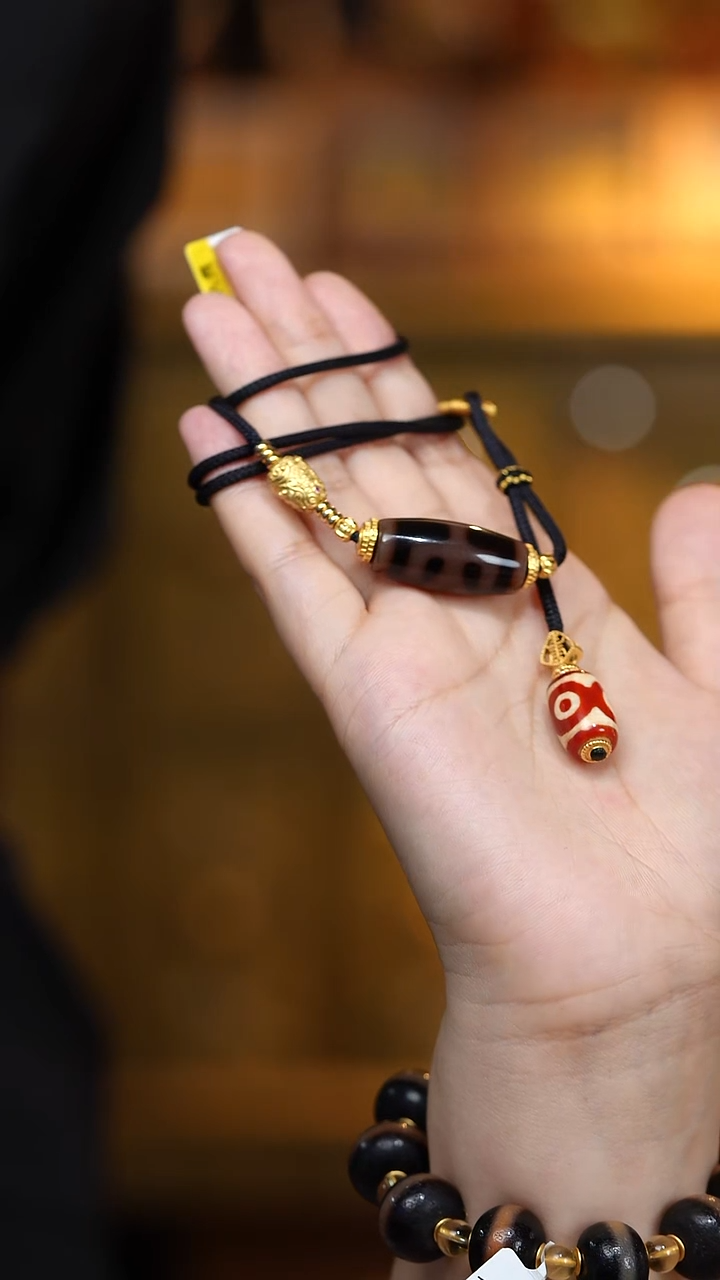 玛瑙/玉髓（覆膜）颈饰未镶嵌多宝项链多样性发其一