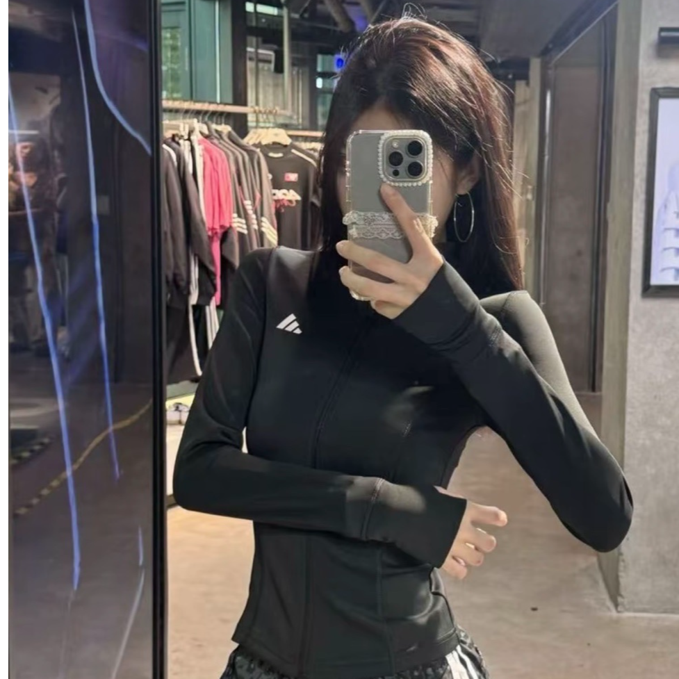 adidas阿迪达斯修身时尚显瘦百搭新款瑜伽健身服 JM9185