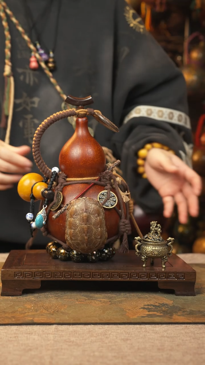 【闪购商品】292大漆葫芦一物一拍记葫堂出品