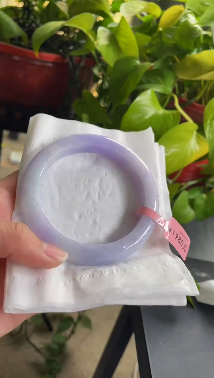 【闪购商品】翡翠手镯未镶嵌66手镯61.1