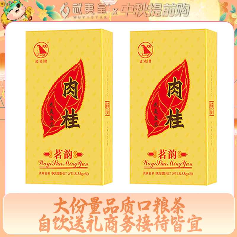 【中秋礼遇】武夷星 茗韵肉桂250g组合