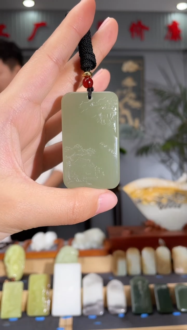 【闪购商品】和田玉颈饰未镶嵌拍一发一 多样性发货