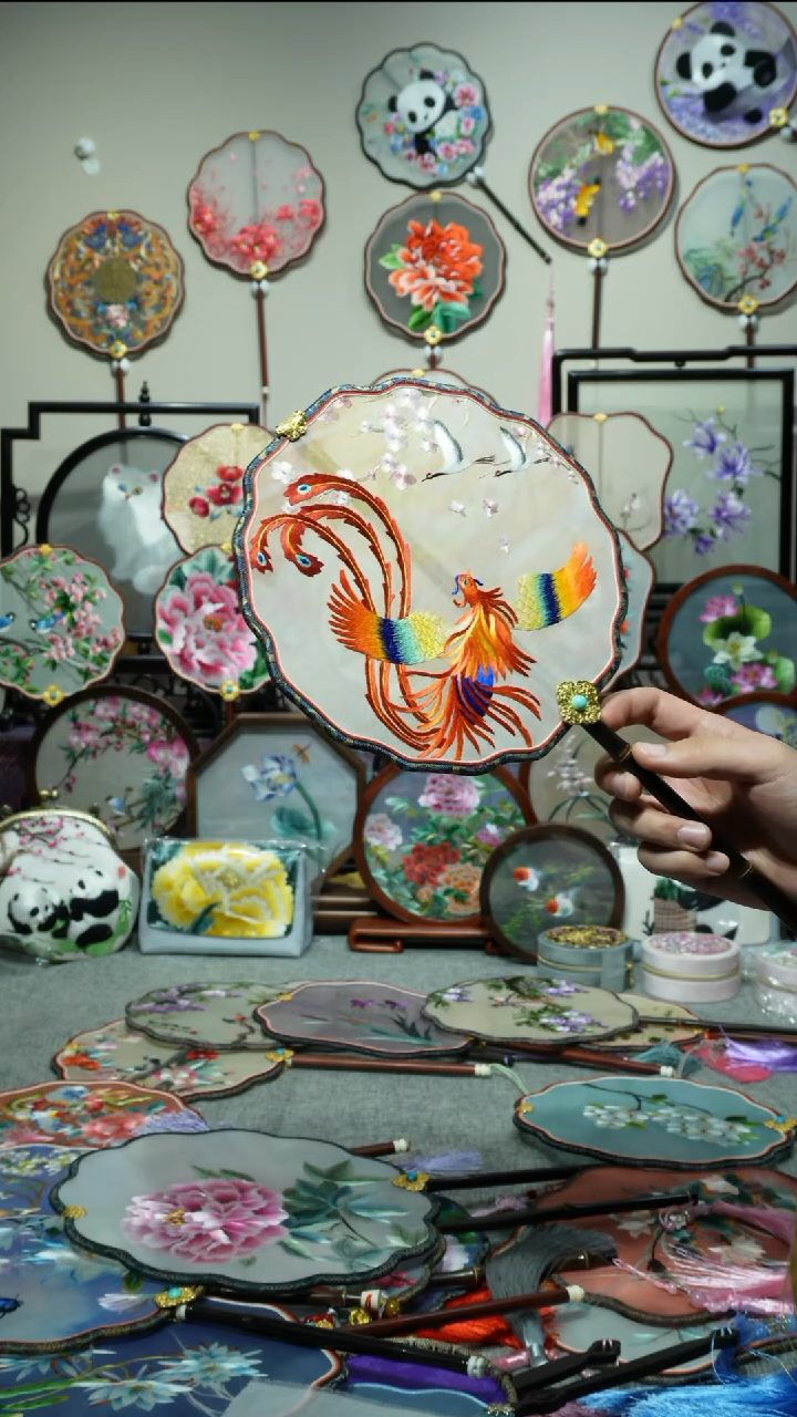 刺绣纯手工苏绣艺术品