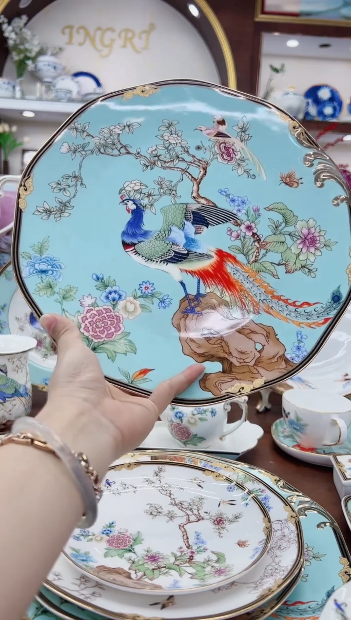 【闪购商品】36%以上骨粉骨瓷10.5英寸