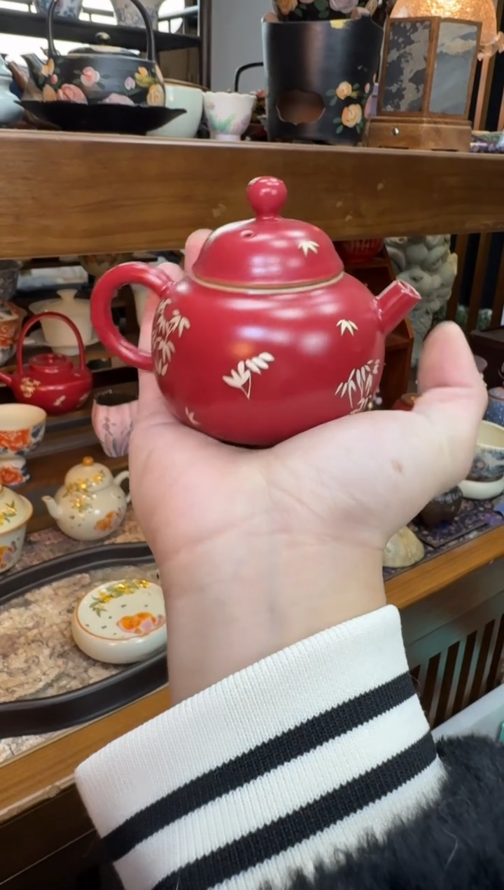 摆件陶茶具茶具茶具故宫红壶