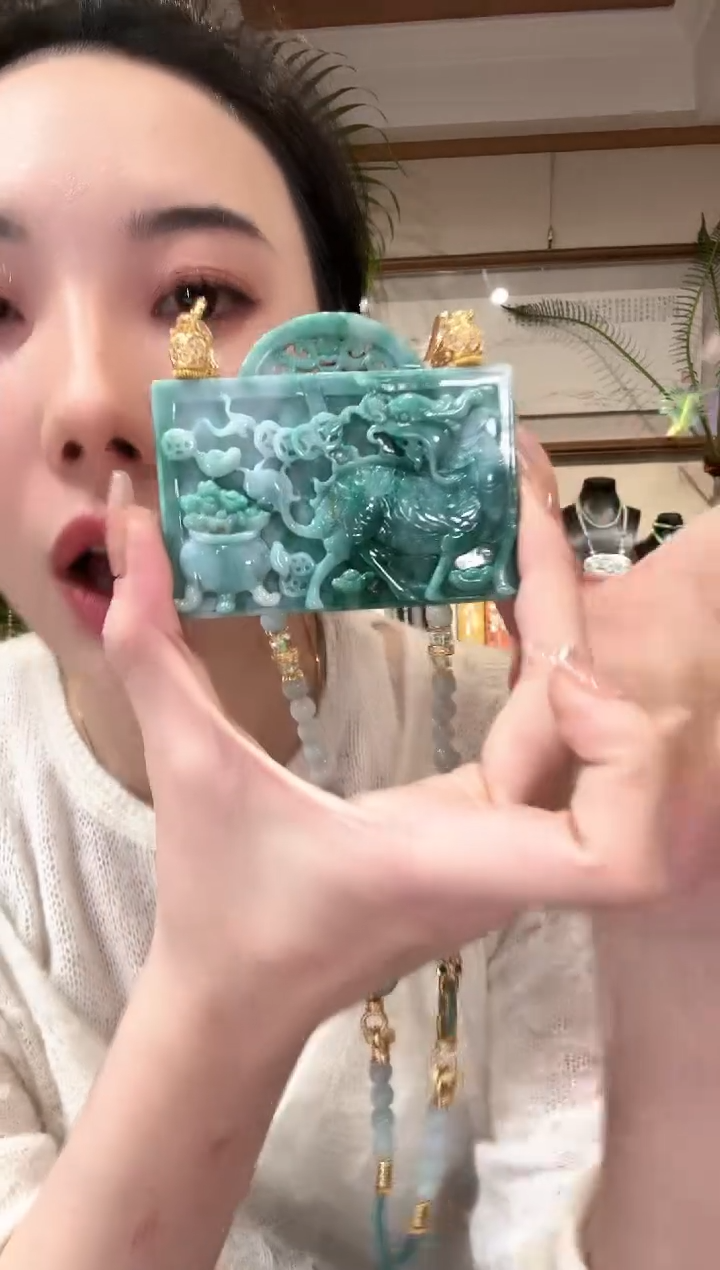 【闪购商品】翡翠颈饰未镶嵌国风