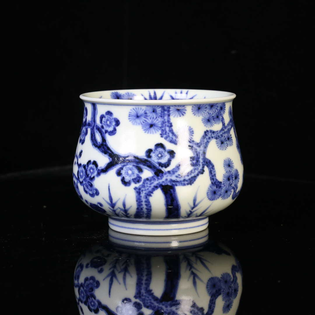 【九姐爱喝茶】松竹梅炉式杯（逸古0226）