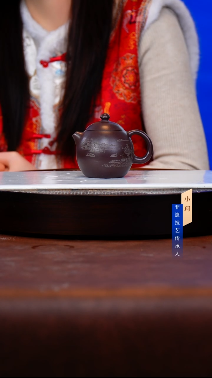 茶壶紫砂复*63号 黑墩头180cc左右-倪新安