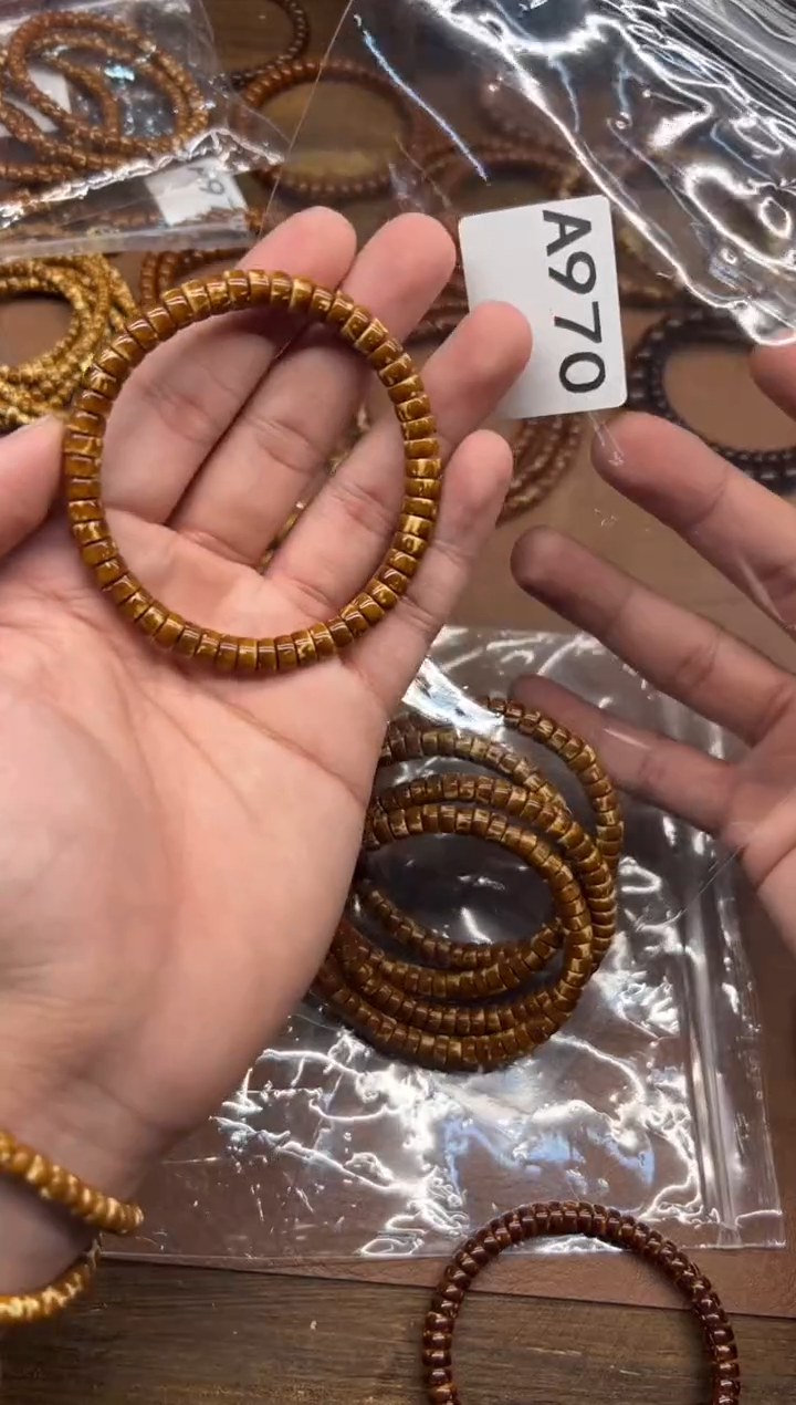 手串紫金鼠A970 4*7花皮火焰纹鼠尖纯肉药片