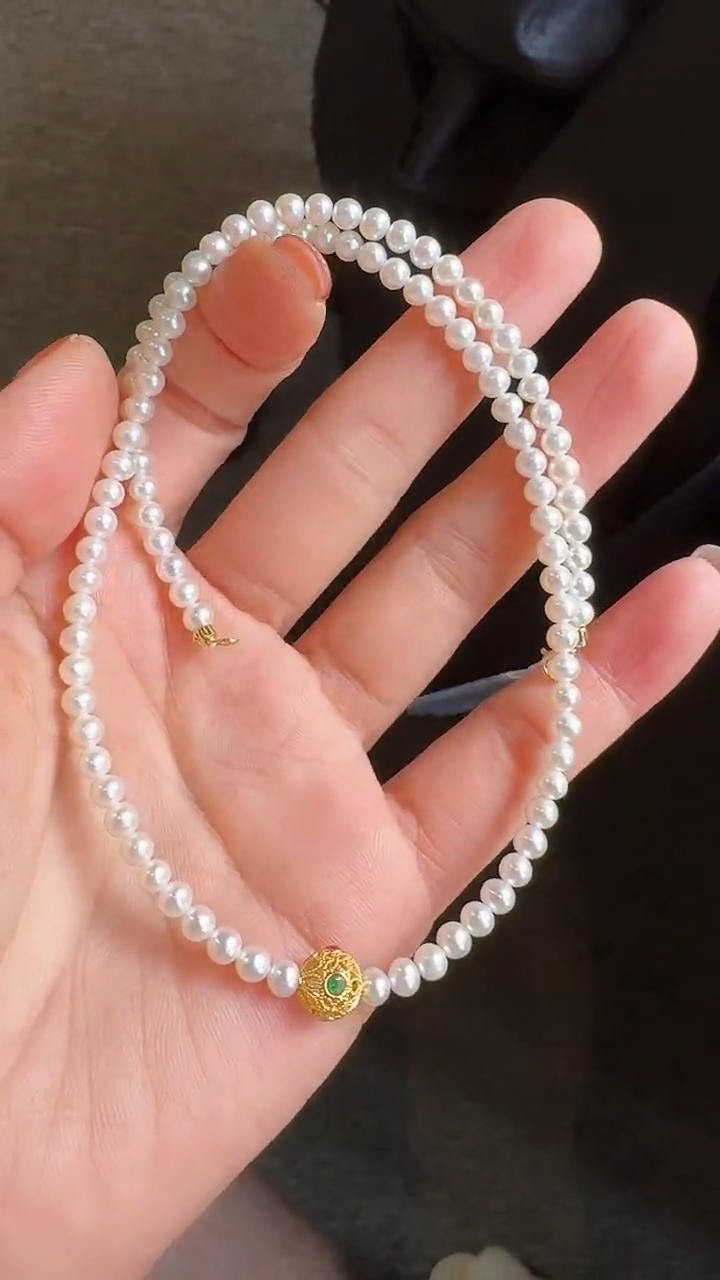 【闪购商品】淡水珍珠项链未镶嵌项链