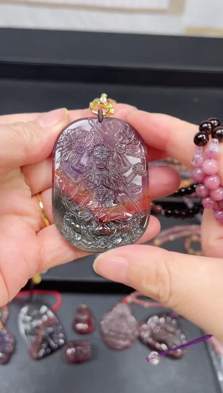 未镶嵌颈饰水晶【百晶灵儿】定制款