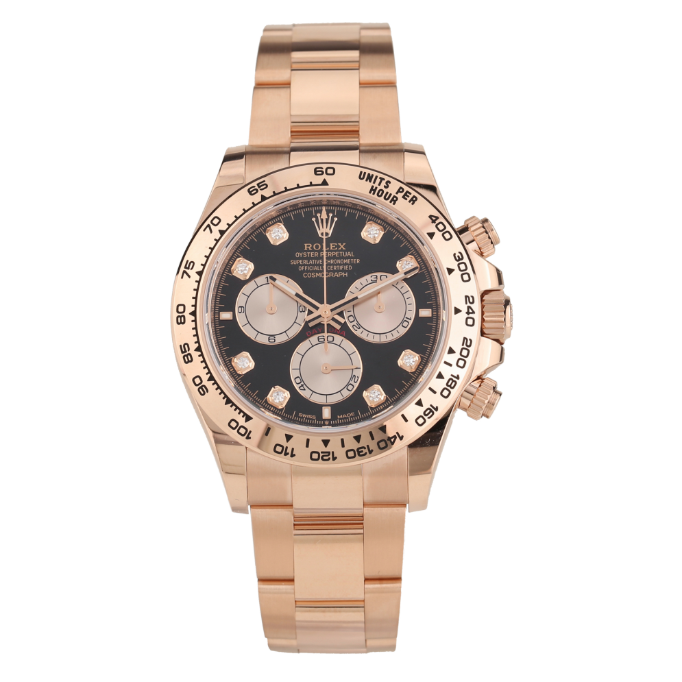 95新 Rolex/劳力士 礼尚往来卡24年126505黑钻男表29N7F