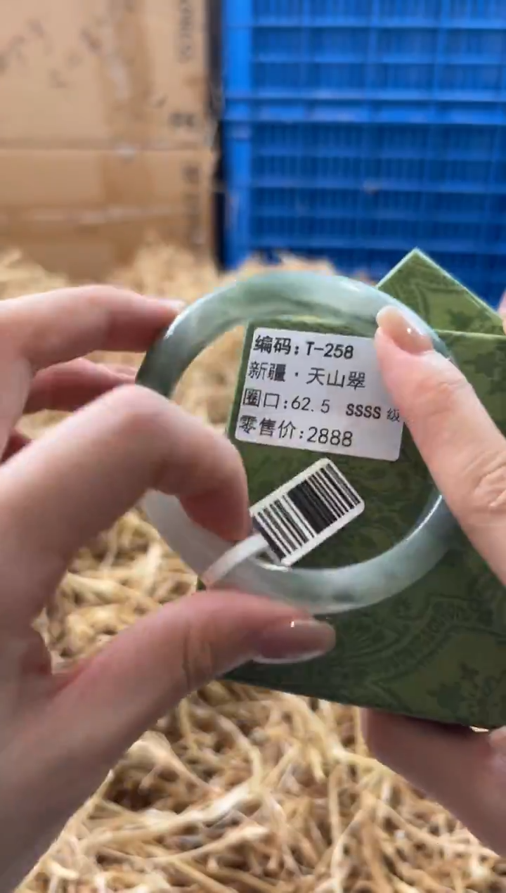 未镶嵌手镯石英质玉T-258