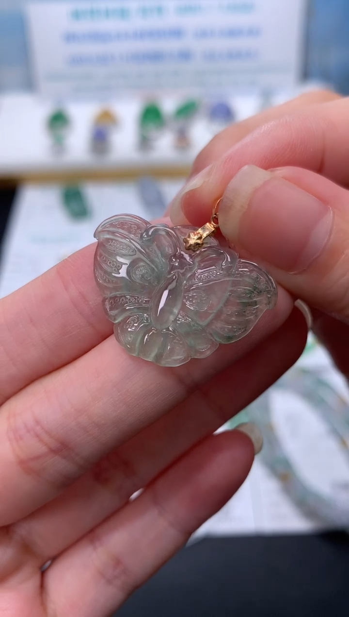 定制翡翠18K金镶嵌模式推广期48小时鉴赏期