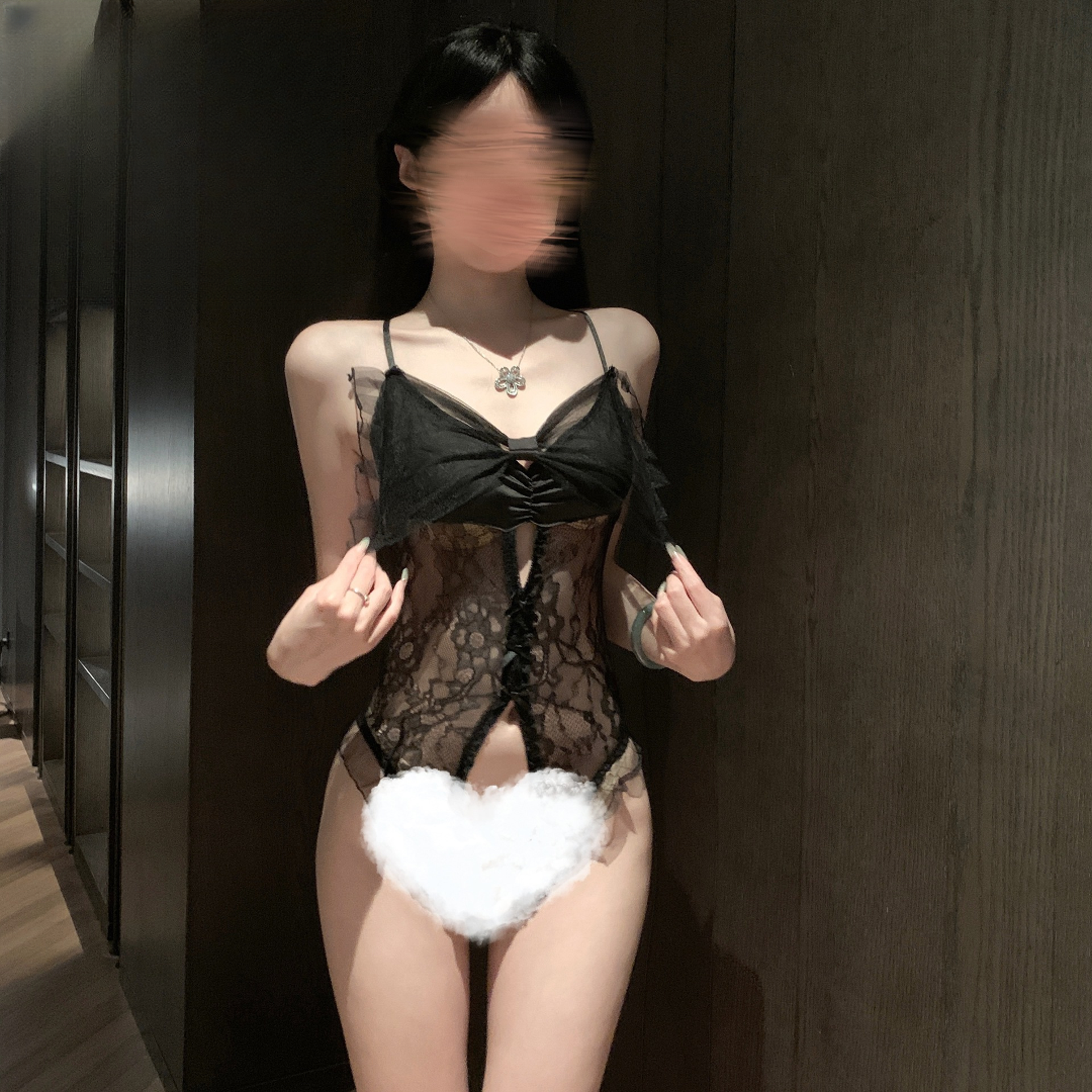 性感睡衣蕾丝性感镂空连体睡衣女火辣套装