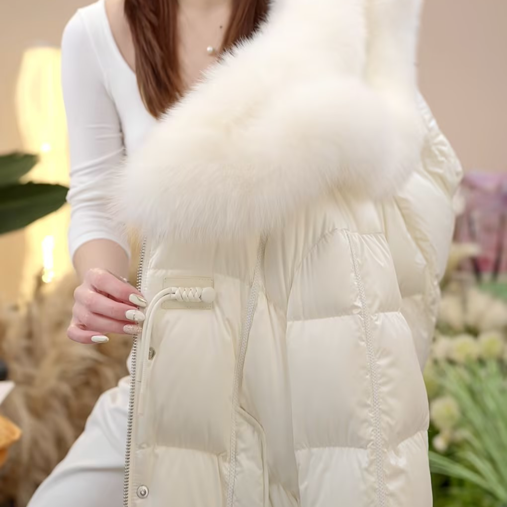 【ss-甄选大朵绒】可拆卸洋气时尚百搭保暖纯色冬季保暖大毛领01