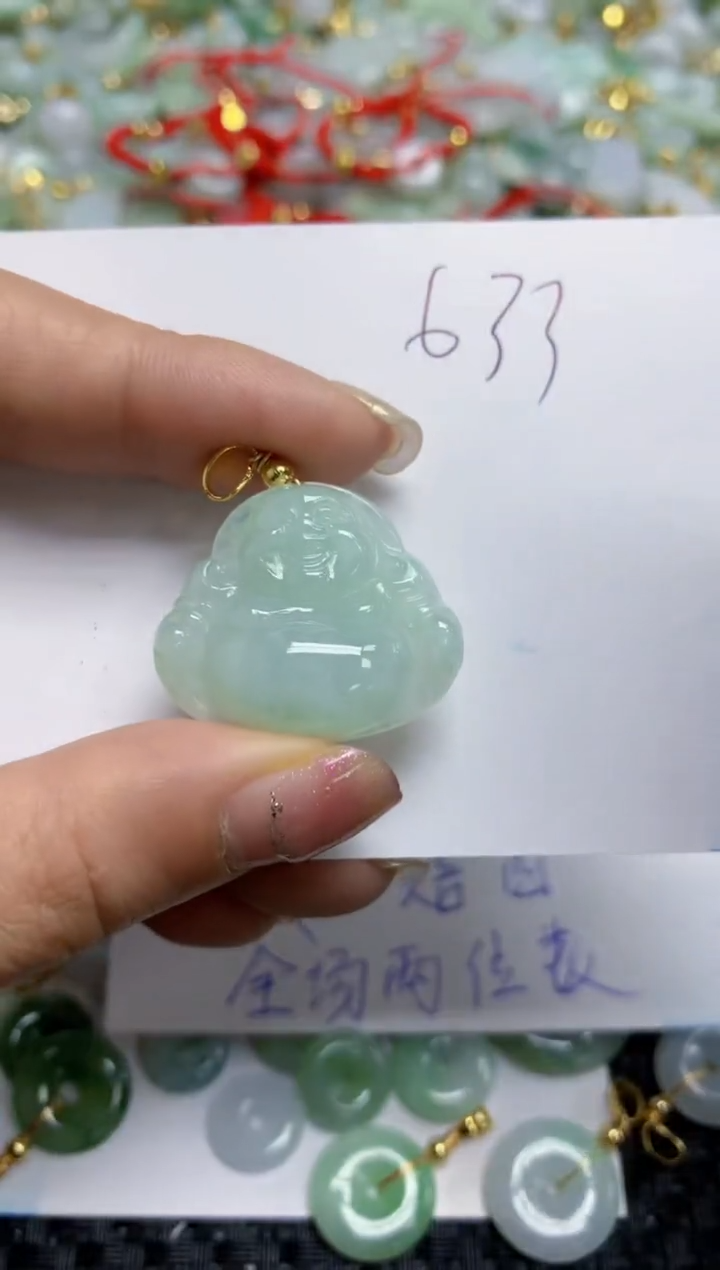 【闪购商品】翡翠颈饰合金   天然A货翡翠