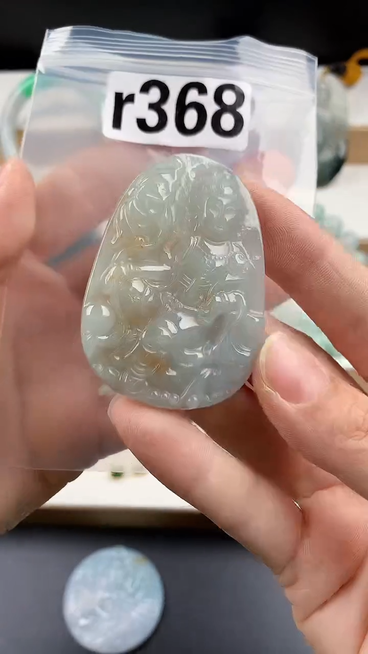 颈饰未镶嵌翡翠天然翡翠吊坠挂件