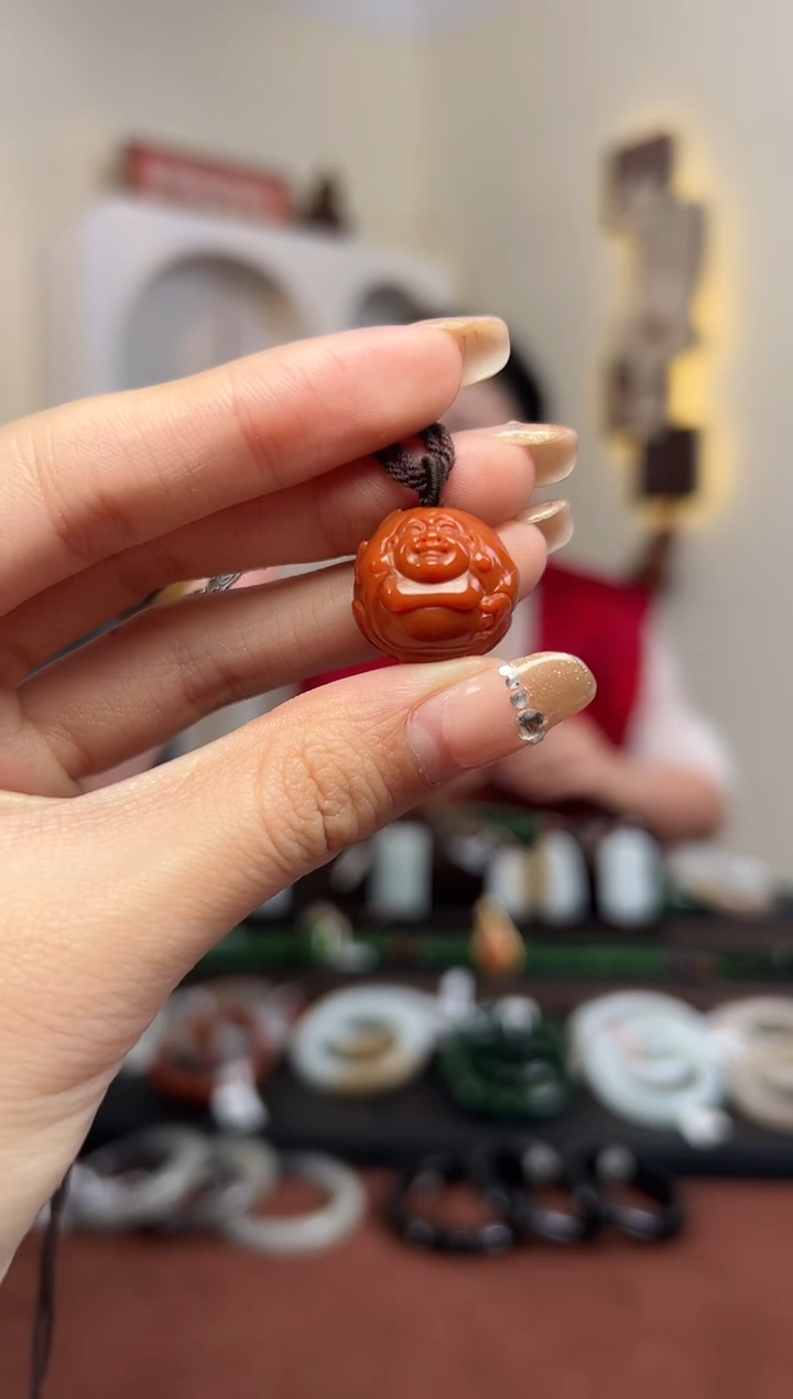 【闪购商品】南红玛瑙颈饰未镶嵌18mm 