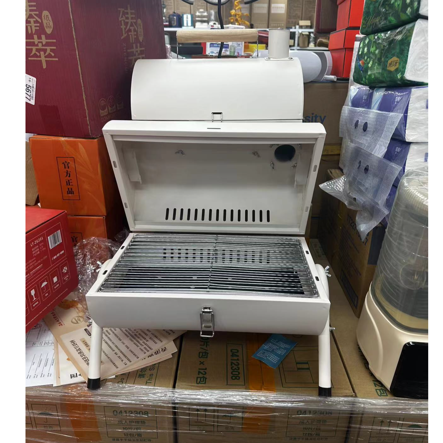 户外烧烤炉手提简易家用烧烤架露营野餐小烤炉便携式木炭烧烤炉1