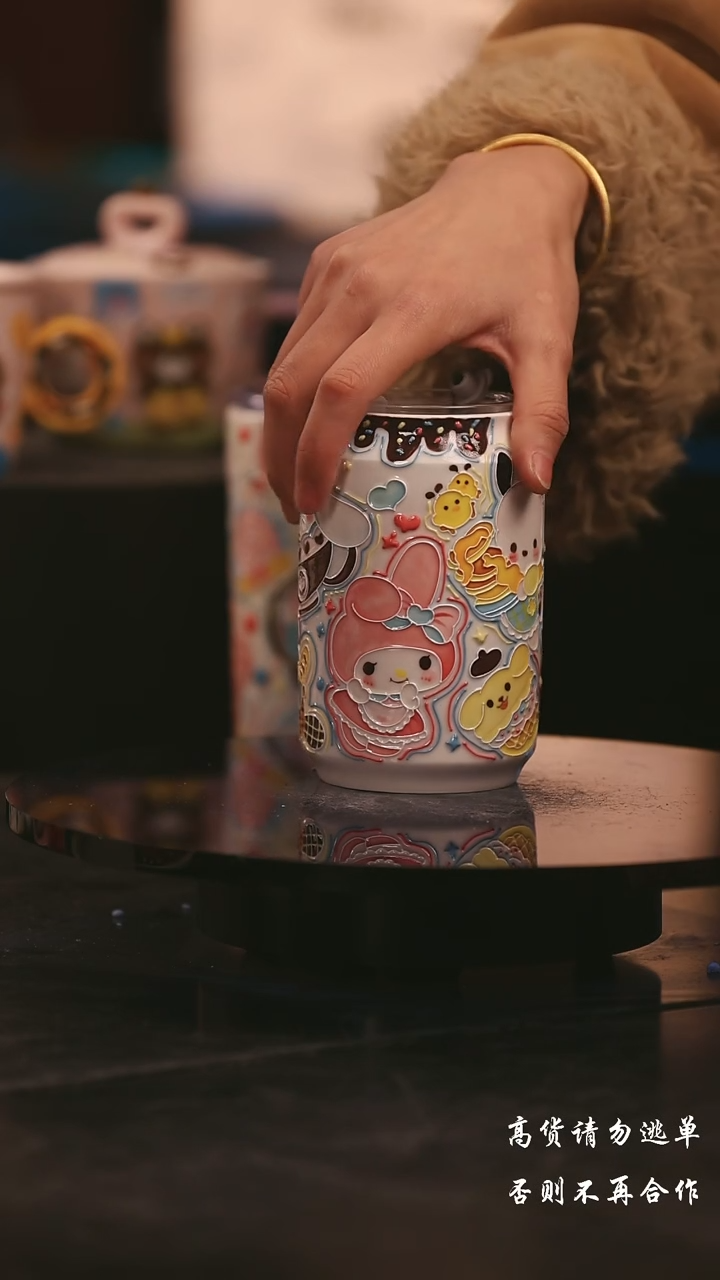 陶瓷景德镇可爱设计师款陶瓷 