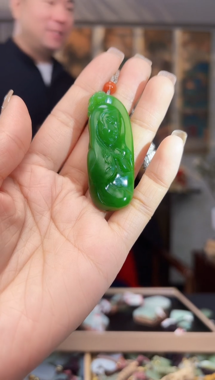 【闪购商品】和田玉挂件未镶嵌拍一发一