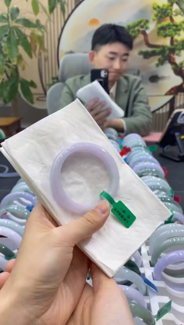 未镶嵌手镯翡翠0266