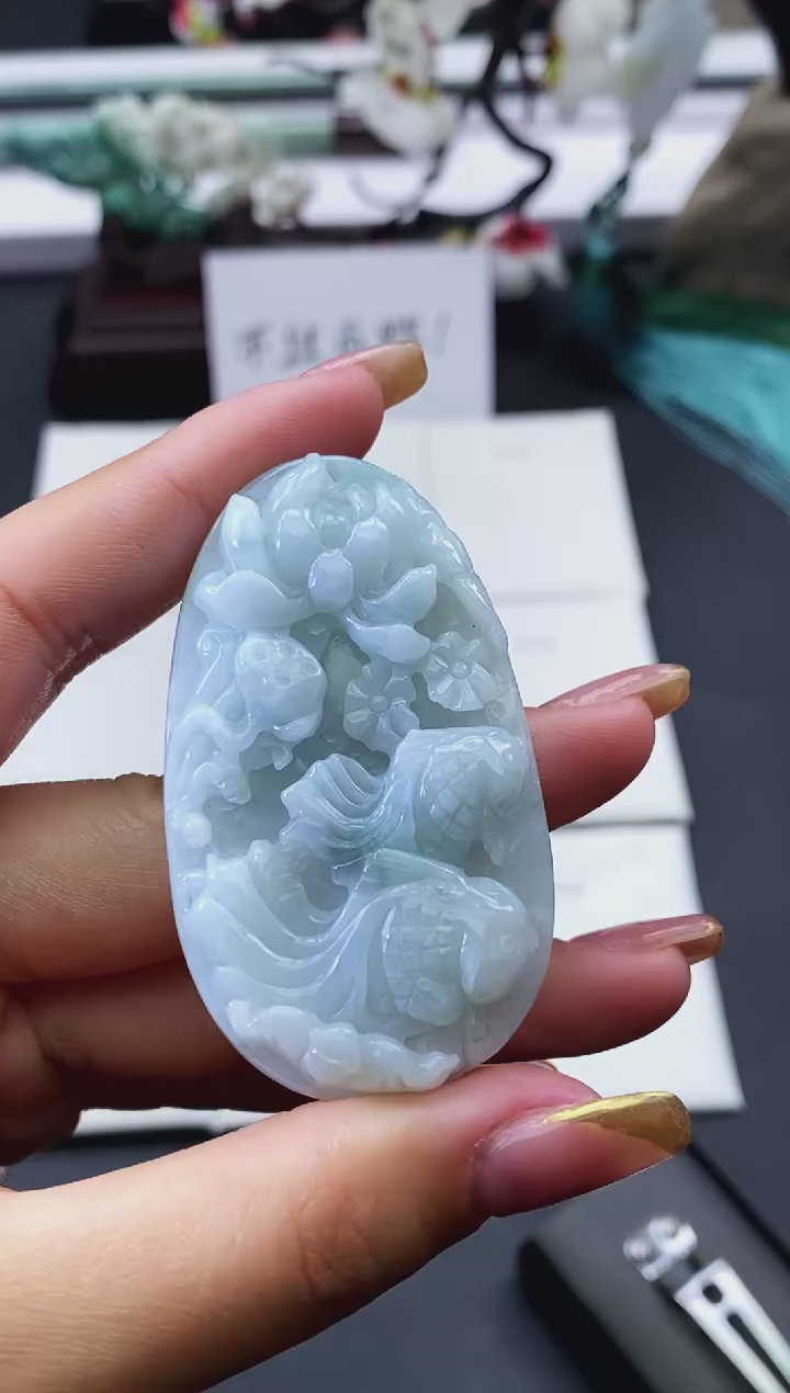 【闪购商品】翡翠颈饰未镶嵌天然缅甸翡翠A货