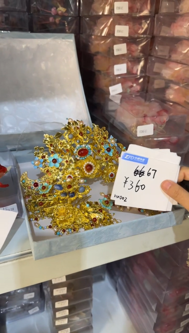 合金布艺头饰一月二67