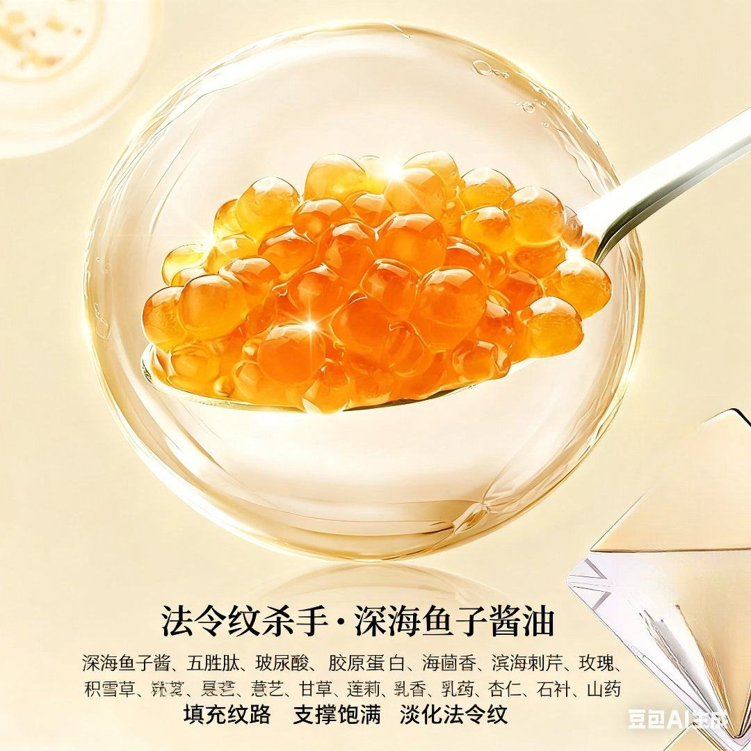 法令纹杀手·深海鱼子酱油