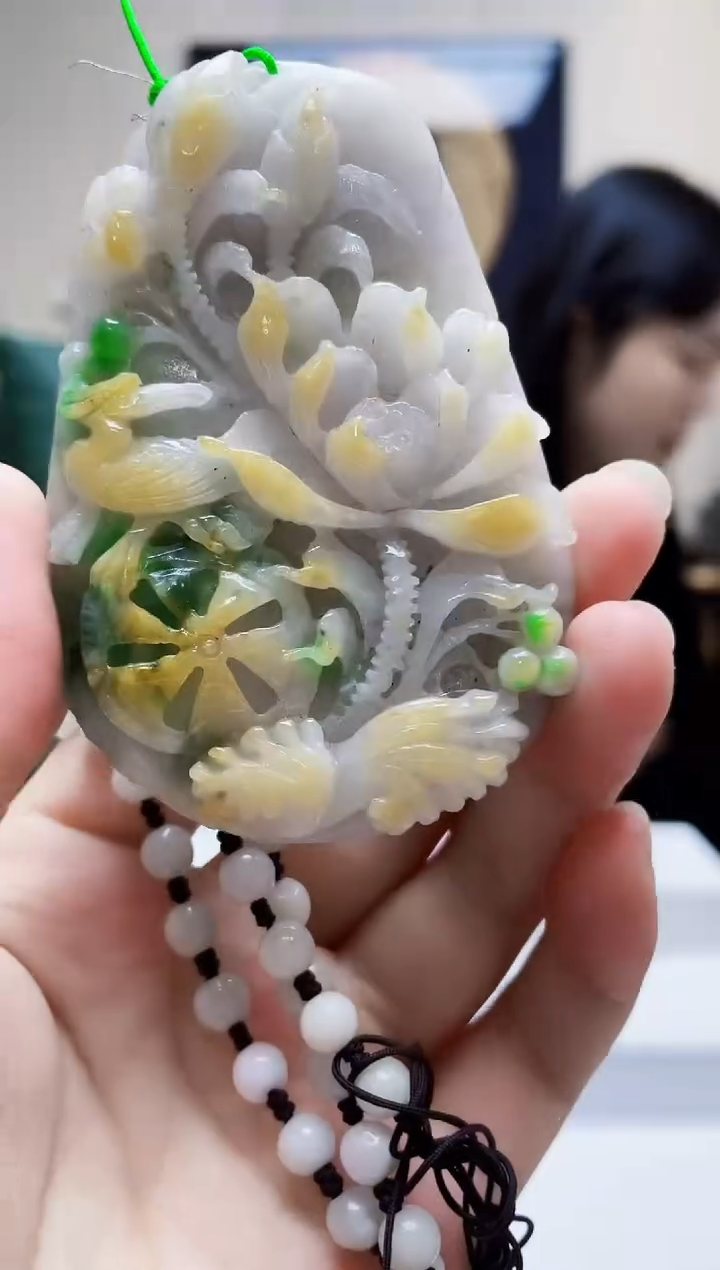 未镶嵌定制翡翠吊坠107