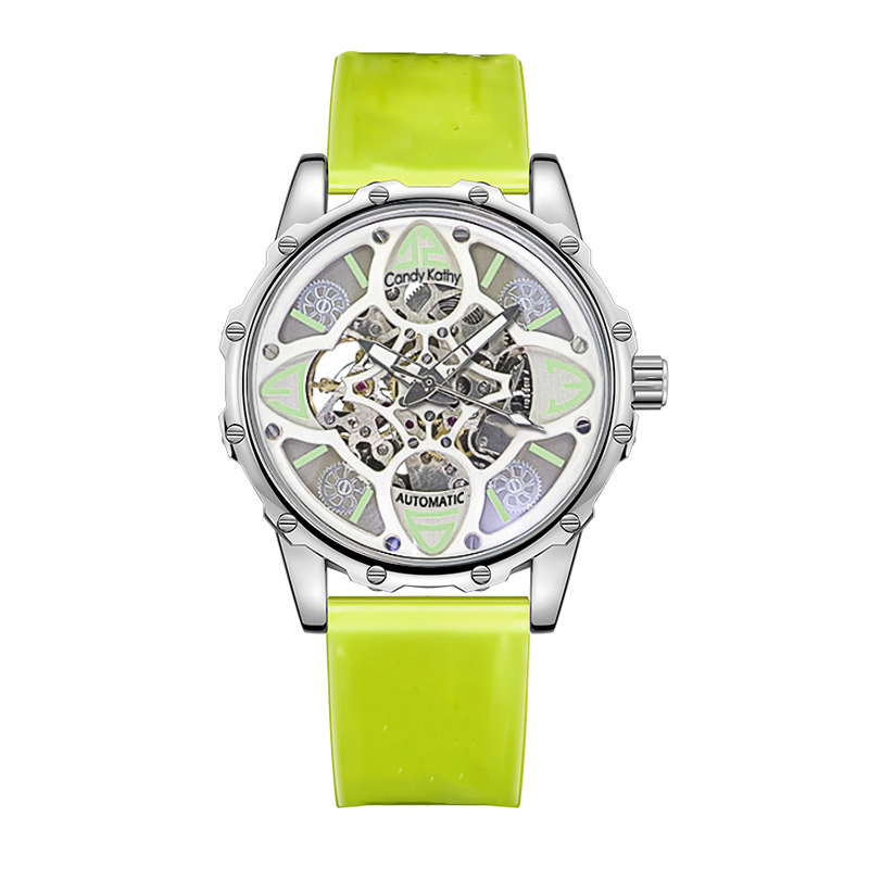 新款幸运四叶草镂空系列时尚男士气质腕表847 M